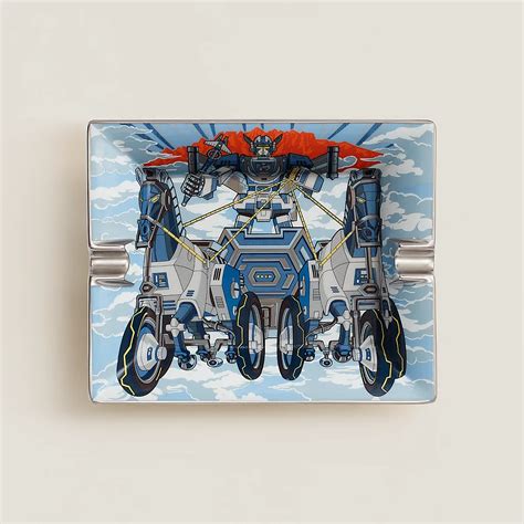 hermes ashtray vintage|hermes mega chariot ashtray.